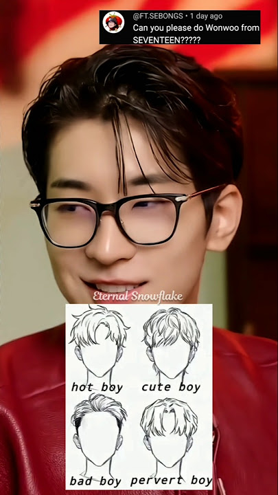 Wonwoo in different hairstyle✨️ #seventeen #wonwoo #kpop #fyp #trending