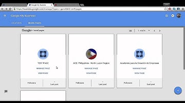 Google+ Pages Brand page