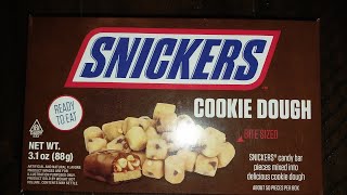 Brody try snickers cookie dough