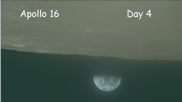 Apollo 16 - Full Mission Day 4 (Arrival at the Moon)