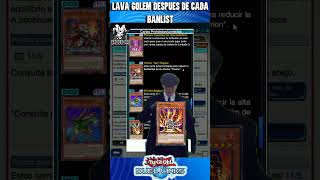 Lava Golem después de la banlist en Yu-Gi-Oh! Duel Links #yugioh #yugiohmemes