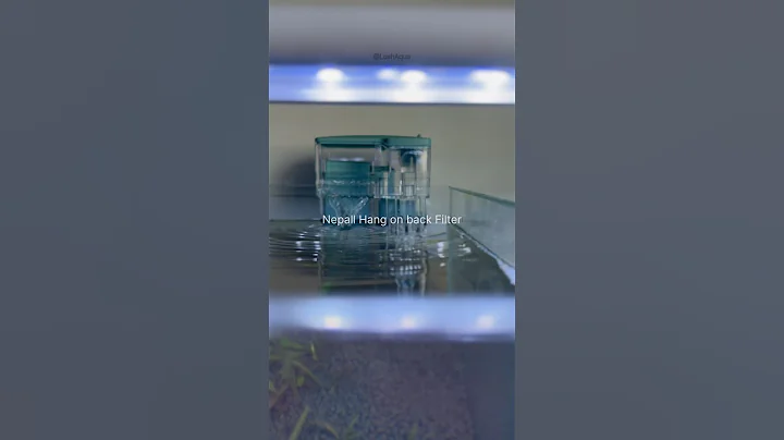 This one is NEW Nepall hang on back aquarium filter |Yee HOB aquarium filter #shorts