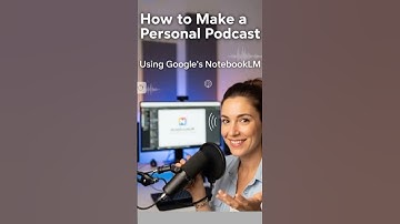 Turn ANYHING into a Podcast in Minutes with Google NotebookLM! 🔊#podcast #google #notebooklm #ai