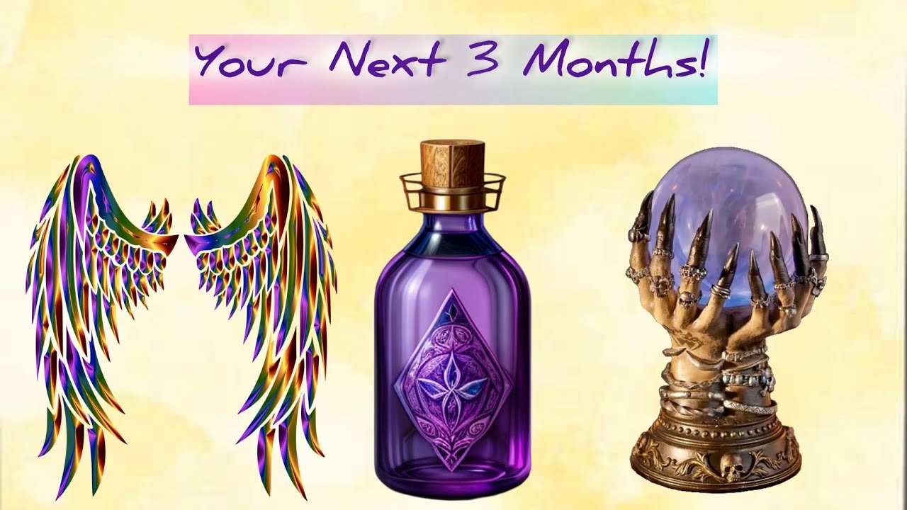 🔮🪞Your Next 3 Months!👀🤌 ( Pick A Card )
