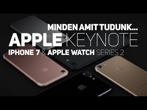 Minden amit tudunk az iPhone 7-ről és az Apple Watch-ról