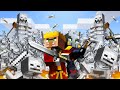 Villagers vs pillagers life all episodes  minecraft animation movie