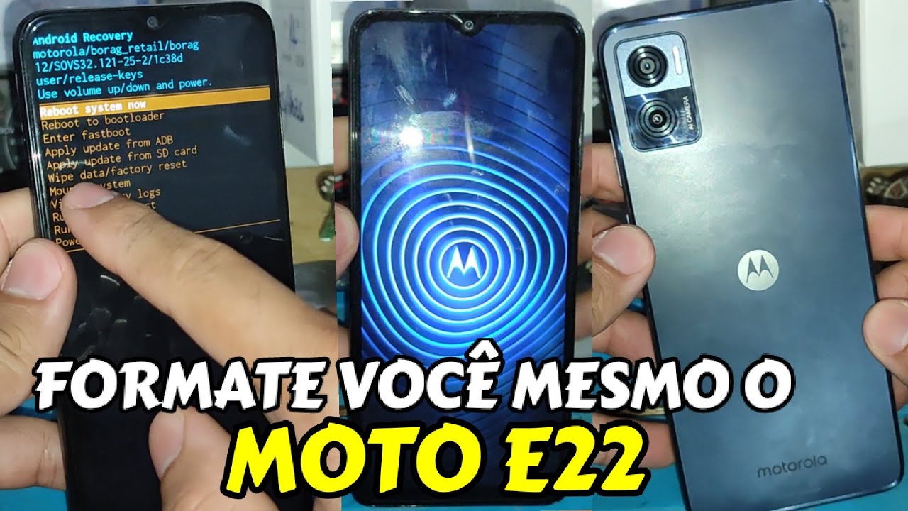 HARD RESET MOTO E22. COMO FORMATAR SEU MOTOROLA PELOS BOTÕES. TEC PRÓ ...