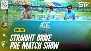 Straight Drive Pre Match Show | Bangladesh vs Australia | Match 02 | T20I Series 2026 | M9K1K