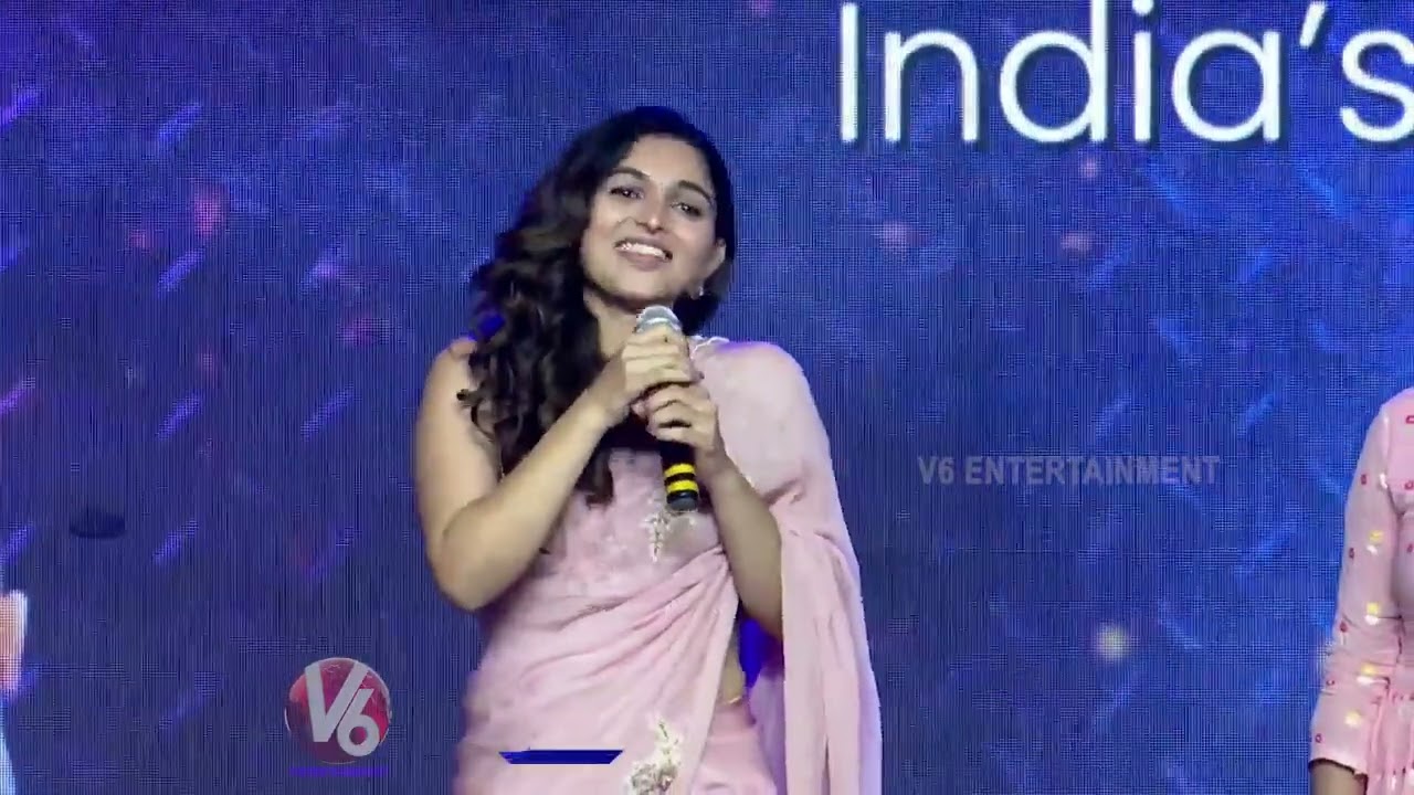 Actress Kayadu Lohar Speech At Alluri Movie Pre Release Even | V6 Entertainment