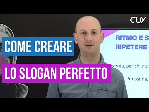 Video: Come Inventare Uno Slogan