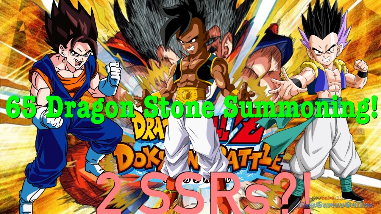 Dokkan Battle 65 Dragon Stone Summoning! 2 SSRs?! (JP) YouTube