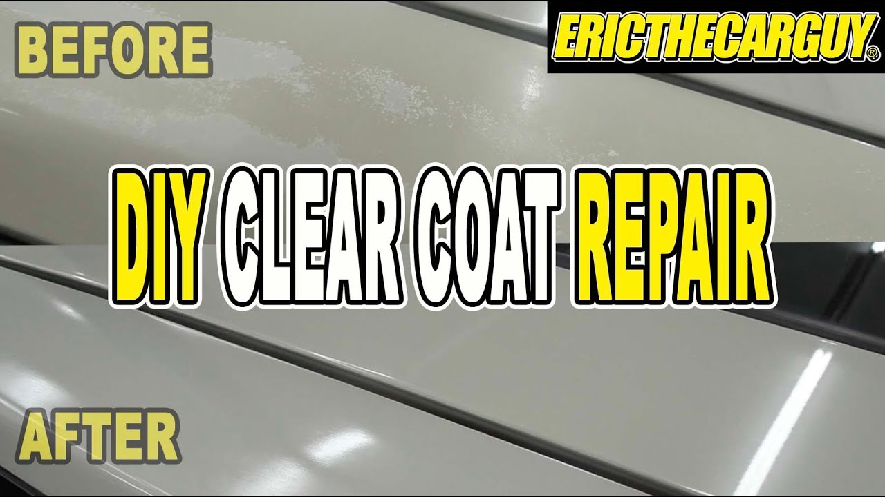 Can You Repair Badly Damaged and Peeling Clear Coat? 