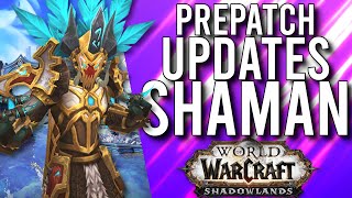 Even MORE Shaman (Elemental/Enhancement) Updates! Big Improvements? - WoW: Shadowlands Alpha