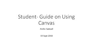 Student Guide to Using Canvas screenshot 5