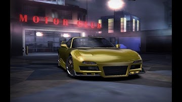 Need For Speed Carbon : Initial D - Keisuke Takahashi Mazda RX-7 FD3S -  (Running in The 90s)