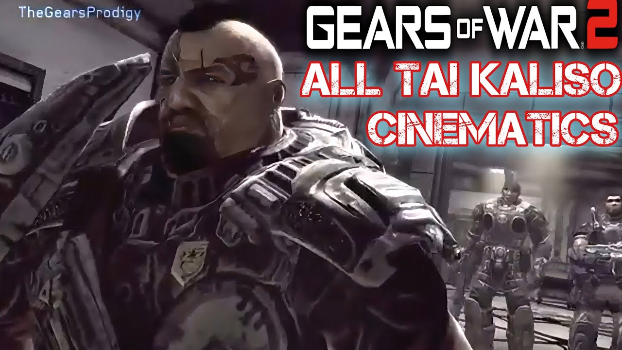 All Tai Kaliso Cinematics Gears of War 2 YouTube