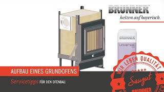 Servicevideo  Tipps zum Aufbau eines Grundofens