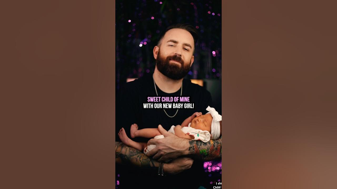 I slowed down Sweet Child Of Mine for my newborn daughter π #singer #babygirl #newborn #baby I slowed down Sweet Child Of Mine for my newborn daughter π #singer #babygirl #newborn #baby