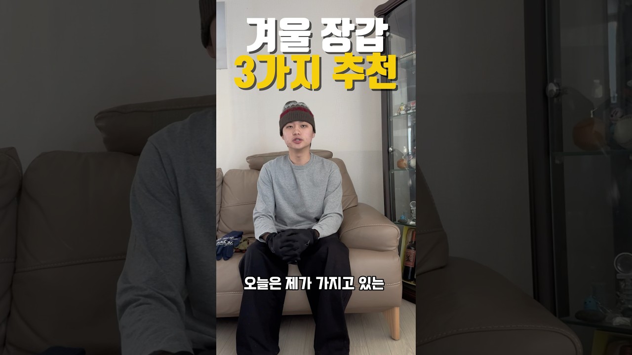 겨울 장갑 Best 3(로아, 테켓, 토마스모어)