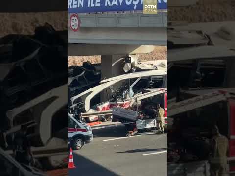 Ankara'da yolcu otobüsünün