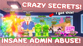 I stole the RAREST BRAINROTS during ADMIN ABUSE in Roblox Steal A Brainrot... 🔥