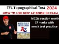 Tfl topographical test 2024  az book questions worth 17 marks az master atlas 2024sa pco training