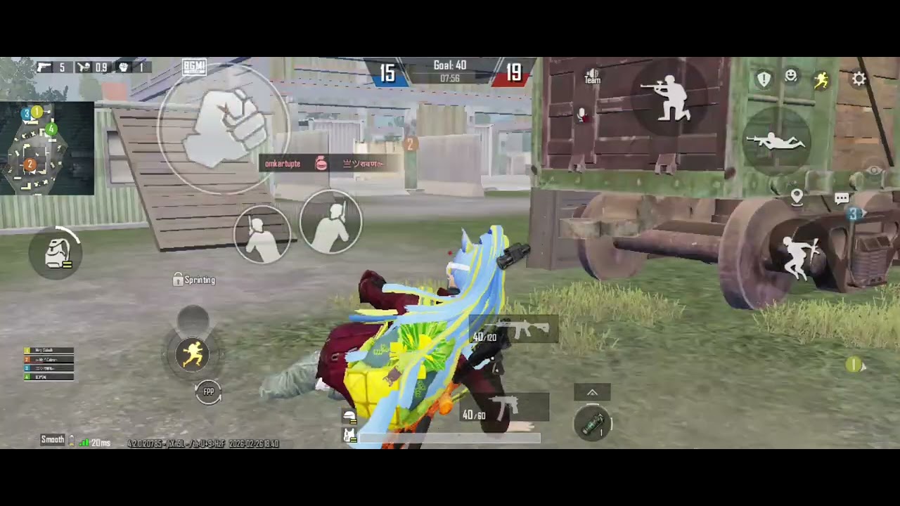 tdm game play but loose(pixel warrior gaming)bgmi game play 