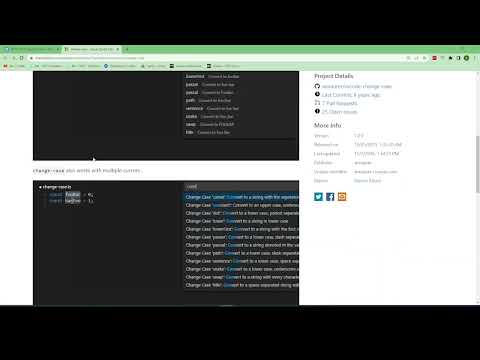 Change-case  - VSCode Hint Tip and Trick of the Week - 10/11/22 - Episode 167