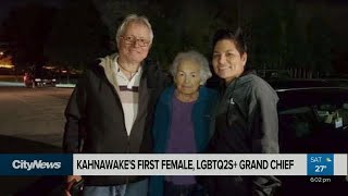 Kahnawakes First Female Grand Chief
