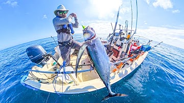 My First SOLO Tuna Fishing Experience | Alone Offshore