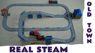 Chuggington Interactive Steam Around Old Town Set With Old Puffer Pete