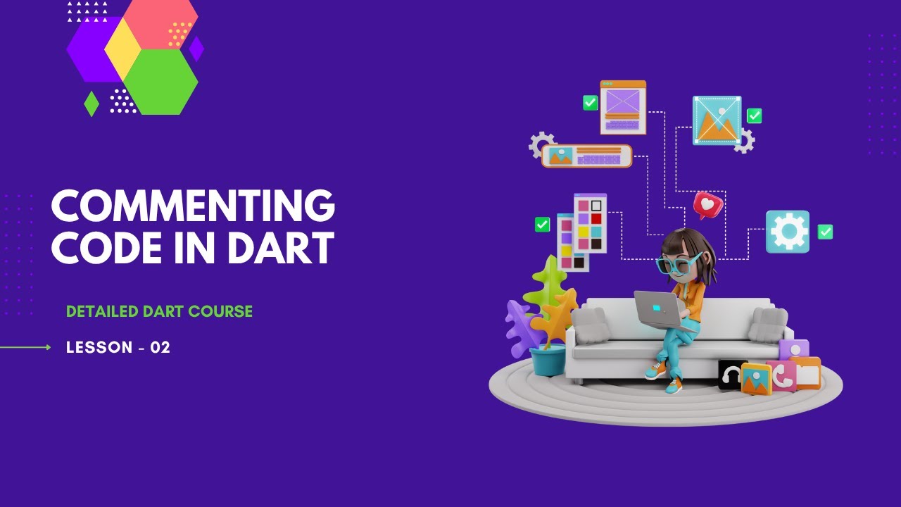 Commenting Code in Dart | Comments في لغة Dart - YouTube