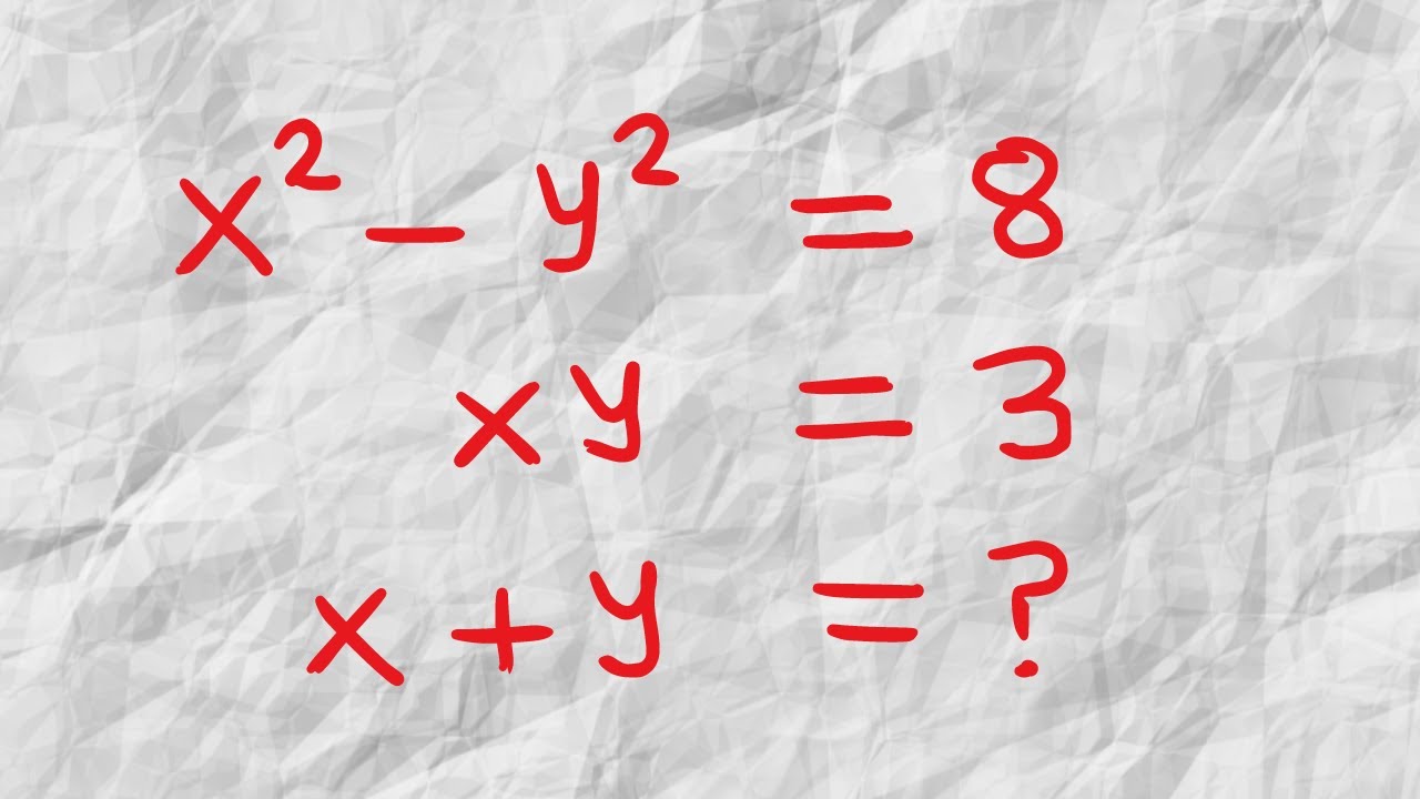 Nice Algebra Math Simplification - YouTube