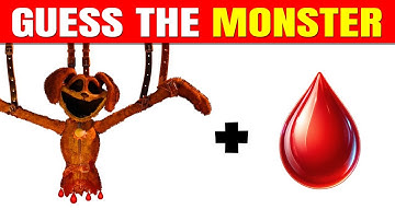 Guess The Monster By Emoji| Challenge with Poppy Playtime Chapter 3 IMPOSSIBLE DIFFICULTY 99% FAIL!