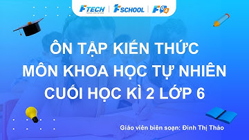 Bài giảng ôn luyện kiến thức cuối học kì 2 môn Khoa học tự nhiên lớp 6 - FQA.vn
