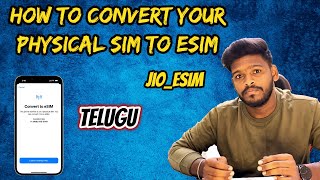 How To Convert Your Physical SIM To ESIM or Transfer Jio ESIM From One Device to an iOS Device |2023