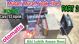 cara membuat charger aki motor dan mobil