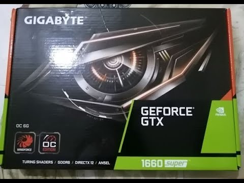 Graphics Card GIGABYTE GEFORCE GTX 1600 SUPER OC - (GV-N166SOC-6GD