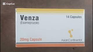 cap venza 20 msg uses in urdu | esomeprazol 20 msg effects and side effects|esomeprazol benefits