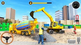US City Construction Simulator 3D-Real Underpass Bridge Road Building 2025__Android Gameplay screenshot 2