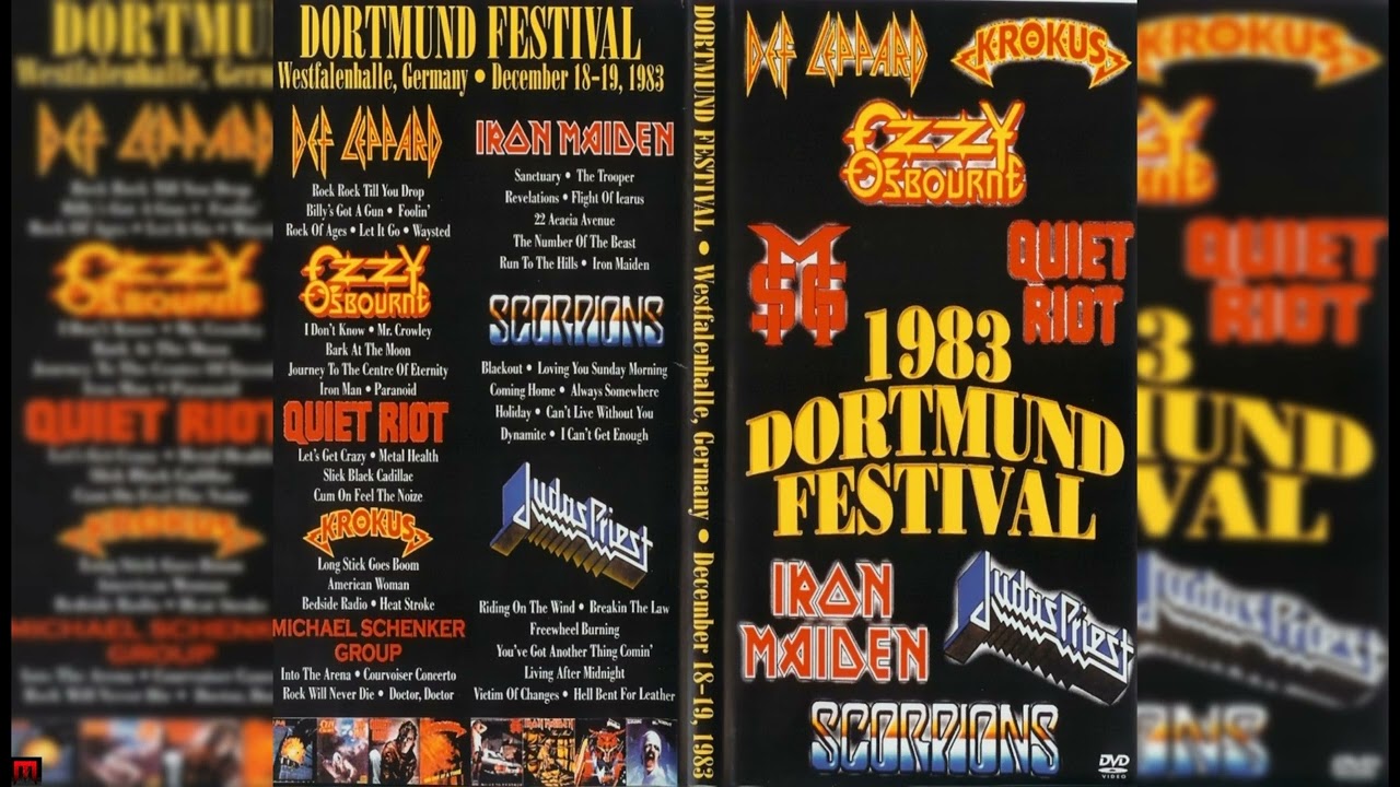Iron Maiden | Rock Pop Festival '83 | Live In Dortmund Germany