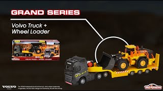 Majorette Grand Series - Volvo Truck Wheel Loader