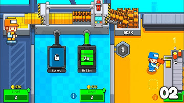 My Factory Tycoon 👷 Build, Upgrade & Earn Billions | Android Gameplay 02