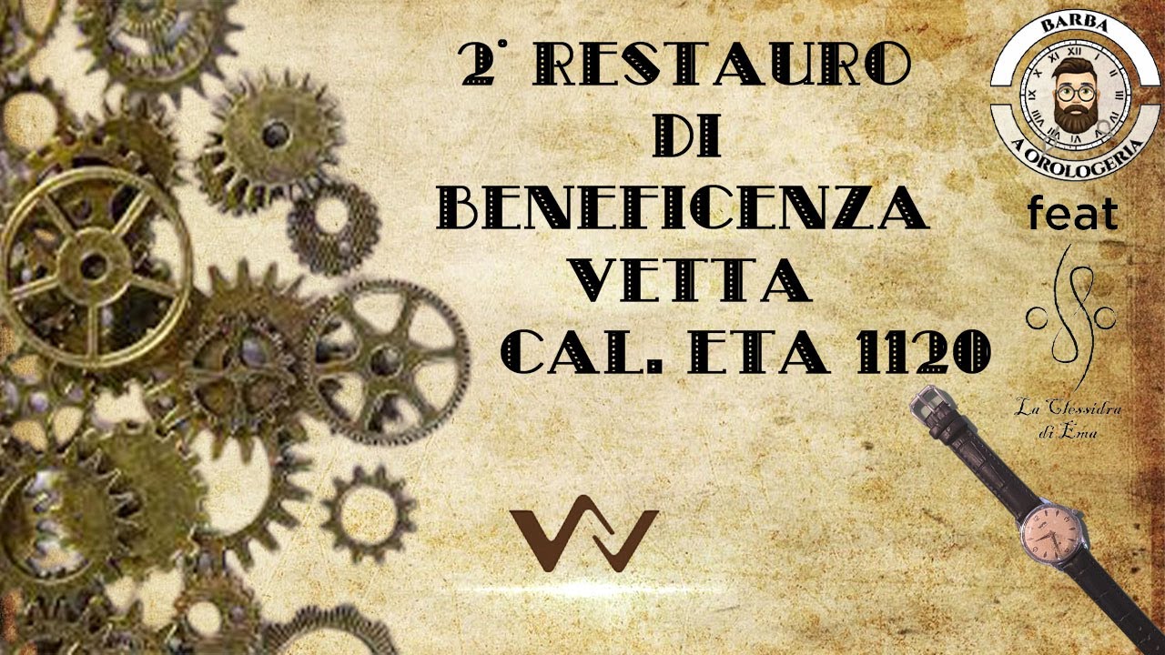 RESTAURO E REVISIONE VETTA CAL  ETA 1120