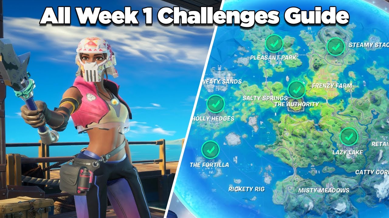 All Week 1 Challenges Guide (Fortnite Chapter 2 Season 3)