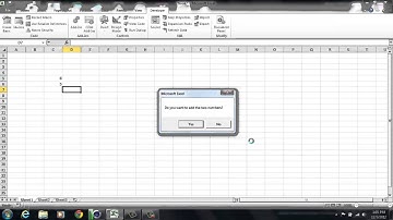 Excel 2010:  How to create a msgbox (Message Box)