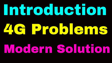 Details concepts of 4g parameters and how they work and how they can be optimized