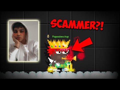I AM SCAMMER?!(WHAT HAPPEND?) - Growtopia