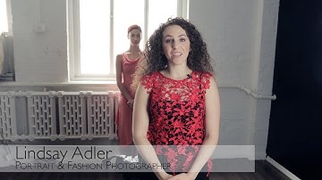 Lindsay Adler creates stunning portraits using speedlights