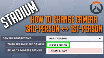 How to Play in FIRST PERSON in STADIUM Mode (Season 18 Overwatch 2)